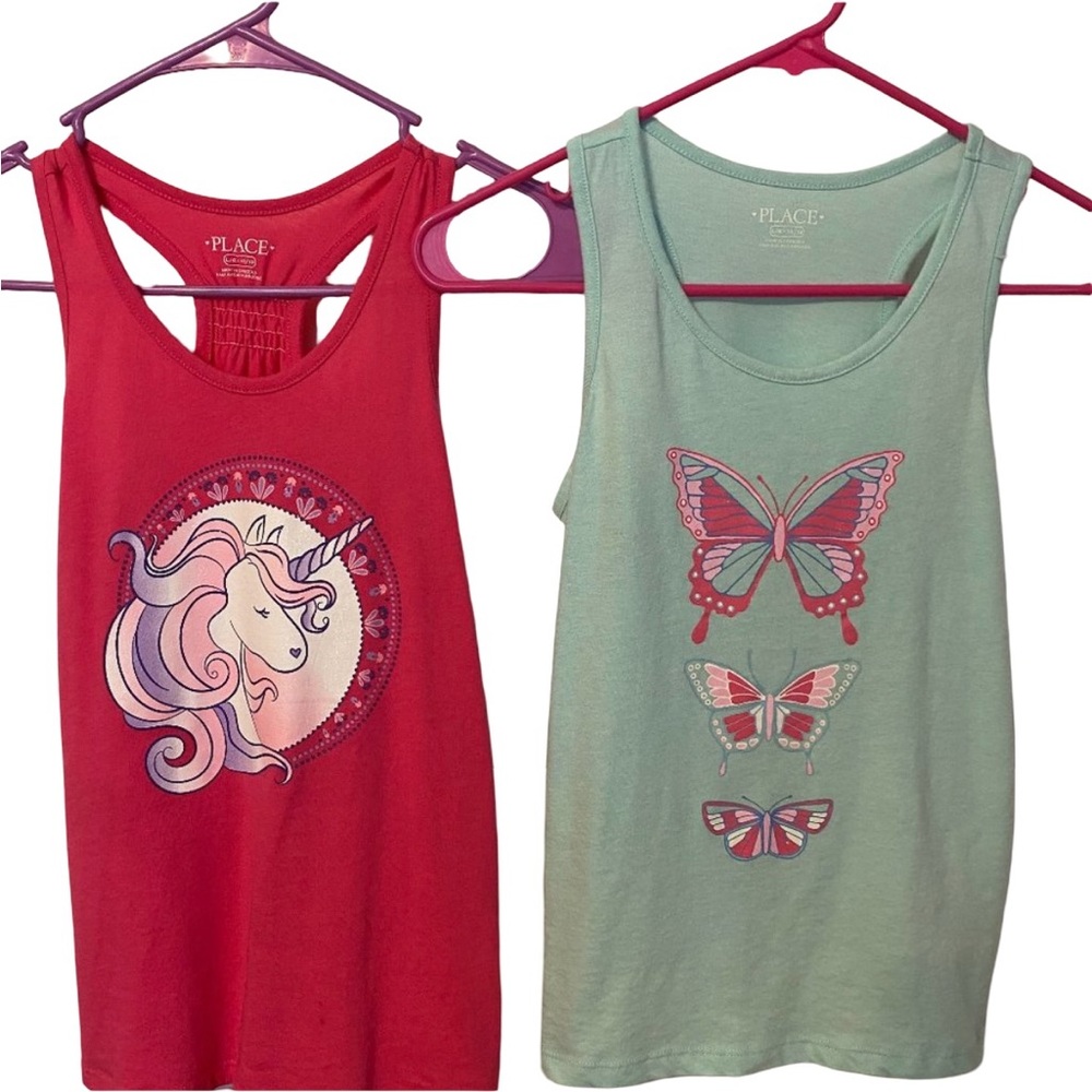 Two Childrens Place tanks